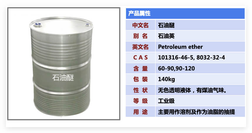 石油醚產品參數